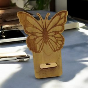 Kelebek Figürlü Masaüstü Telefon Standı