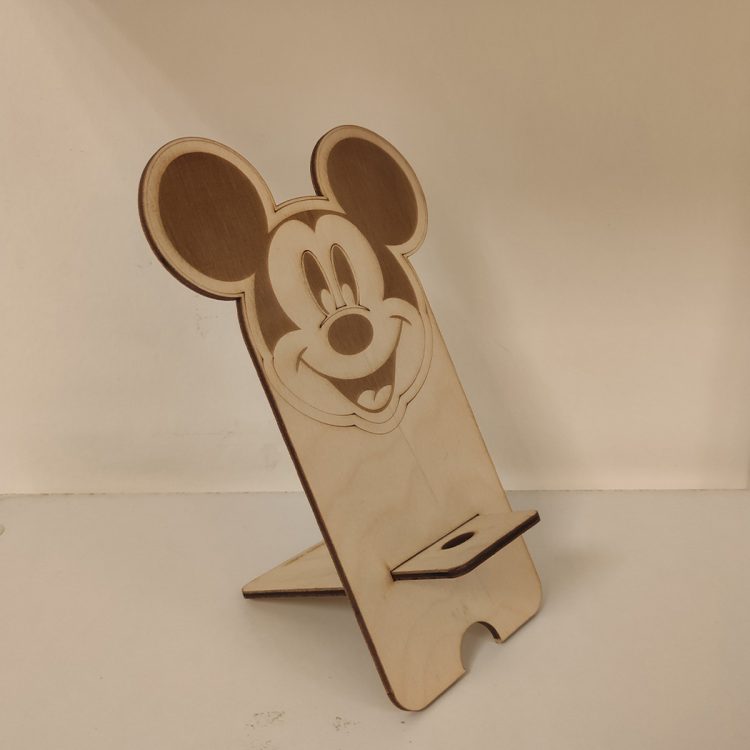 Mickey Mouse Figürlü Masaüstü  Telefon Standı