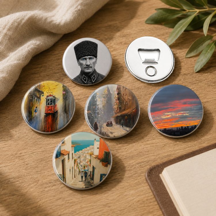 Metal Yuvarlak Magnet Açacak